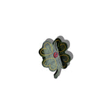 Hand-painted Wild Clover Claw Hair Clip | Eco-Friendly