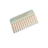 Pocket Size Wide Tooth Acetate Hair Comb | Eco-Friendly