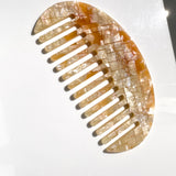 Half Moon Acetate Hair Comb | Eco-Friendly