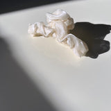 Organza Ruffle Claw Clip