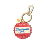 Hand-painted American Cola Bag Charm + Keychain | Eco-Friendly