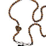 Hand-painted Cat Mom Crossbody Phone Chain