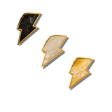 Hand-painted Lightning Bolt Hair Claw Clip | Eco-Friendly