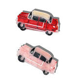 Hand-painted Vintage Car Hair Claw Clip | Eco-Friendly