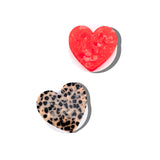 Hand-painted Heart GripCharm | Eco-Friendly