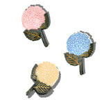 Hand-painted Hydrangea Claw Hair Clip | Eco-Friendly