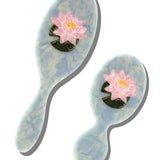 Hand-painted Japanese Lily Brush | Eco-Friendly