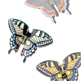 Hand-Painted Swallowtail Butterfly Claw Hair Clip | Eco-Friendly
