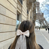 Handmade Organza Hair Bow Barrette