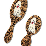 Hand-painted Poodle Brush | Eco-Friendly