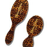 Hand-painted Solar Eclipse Golden Leopard Brush | Eco-Friendly