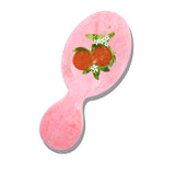Hand-painted Orange Blossom Handbag Hero Brush | Eco-Friendly