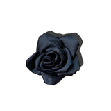 Handmade Satin Rose Claw Clip