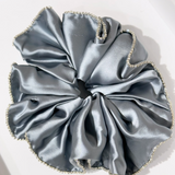 Giant Diamond Satin Scrunchie