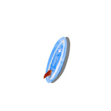Hand-painted Surf Boards Claw Hair Clip | Eco-Friendly