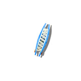 Hand-painted Surf Boards Claw Hair Clip | Eco-Friendly