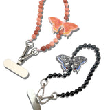 Hand-painted Swallowtail Bracelet Phone Chain