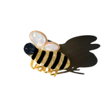 Hand-painted Bee Claw Hair Clip | Eco-Friendly