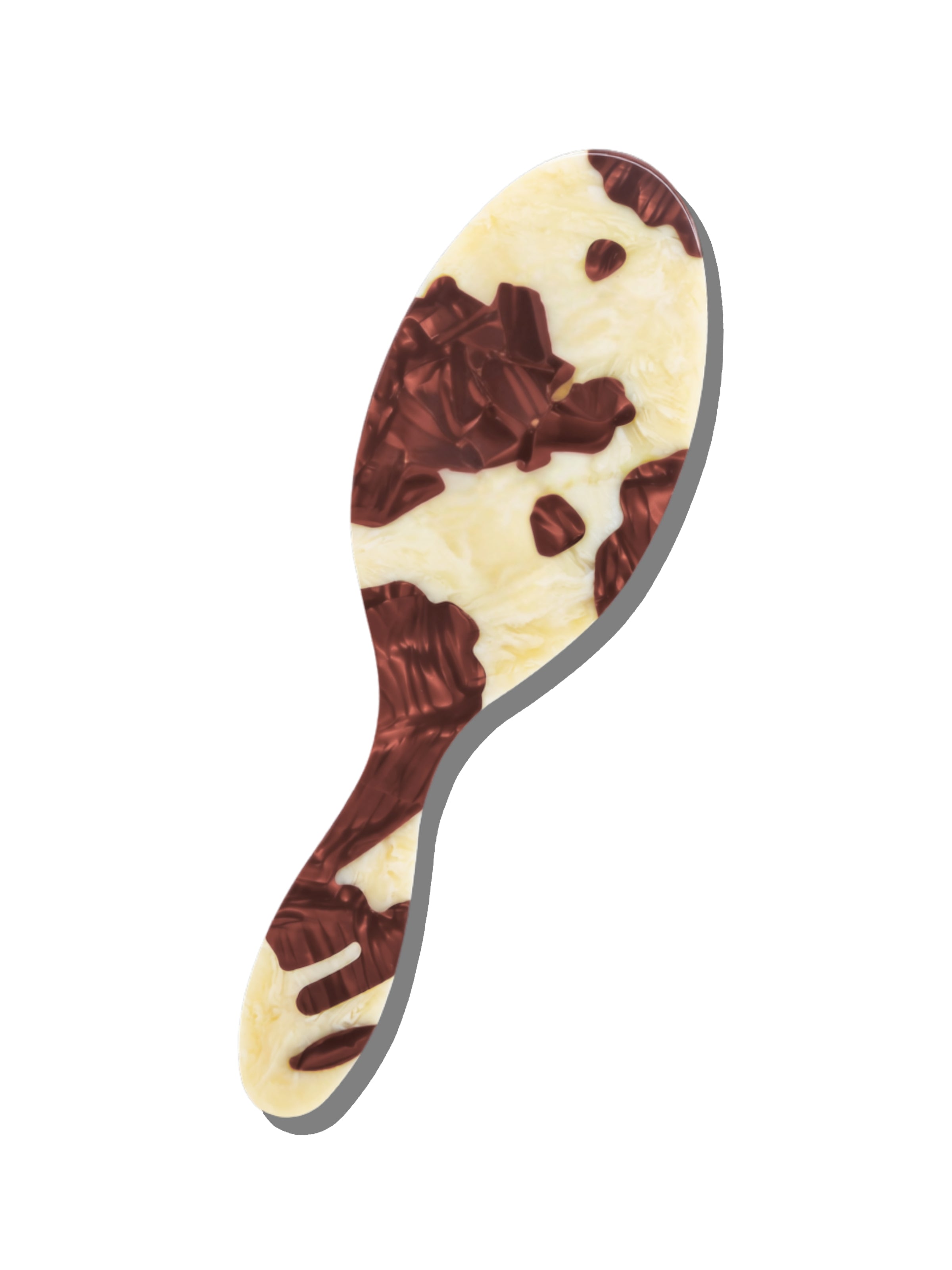 Hand-painted Cowhide Brush | Eco-Friendly