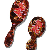 Hand-painted Winter Blossom Brush | Eco-Friendly