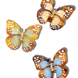 Hand-painted Boho Monarch Claw Hair Clip | Eco-Friendly
