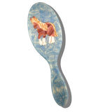 Hand-painted Horse Amazing Hair Day Brush | Eco-Friendly