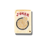 Hand-painted Joker Mahjong Compact Mirror | Eco-Friendly