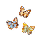 Hand-painted Mini Boho Monarch Claw Hair Clip | Eco-Friendly