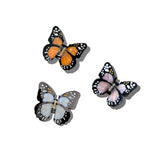 Hand-painted Mini Monarch Butterfly Claw Hair Clip | Eco-Friendly