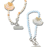 Hand-painted Seashell Bracelet Phone Chain