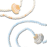 Hand-painted Seashell Crossbody Phone Chain