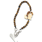 Hand-painted Shih Tzu Puppy Bracelet Phone Chain