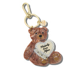 Hand-painted Happily Ever After Bag Charm + Keychain | Eco-Friendly