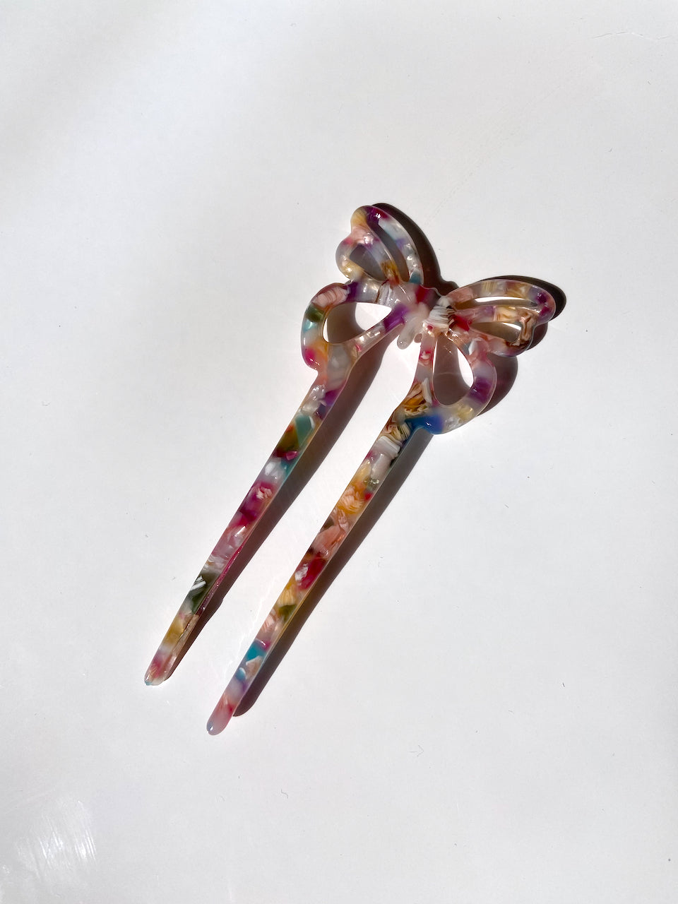 Butterfly French Hair Pin | Eco-Friendly Acetate