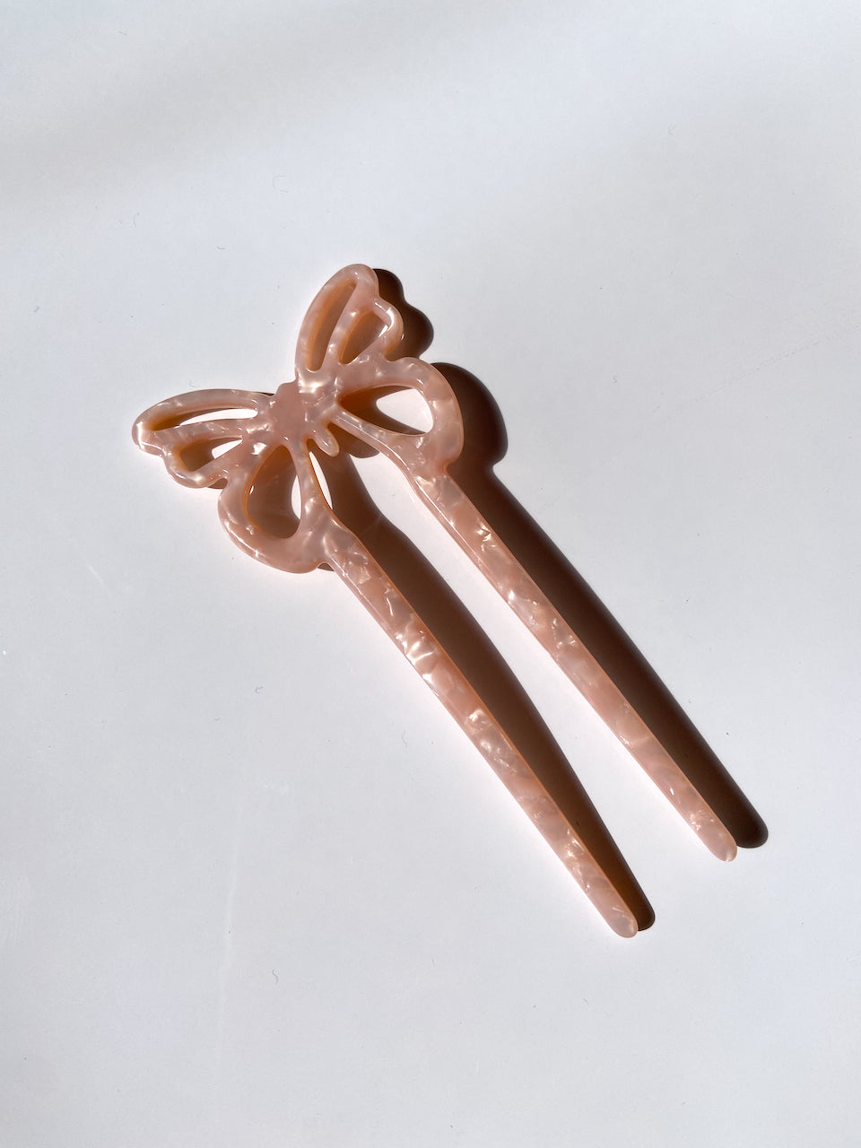 Butterfly French Hair Pin | Eco-Friendly Acetate