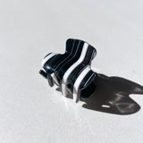 Checkered Mini Hair Claw Clip | Eco Friendly