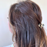 Checkered Mini Hair Claw Clip | Eco Friendly