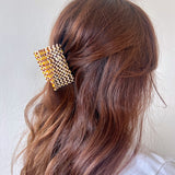 Super Big Checkered Claw Clip | Eco-Friendly