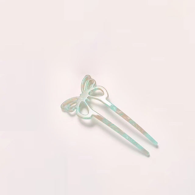 Butterfly French Hair Pin | Eco-Friendly Acetate