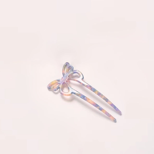 Butterfly French Hair Pin | Eco-Friendly Acetate