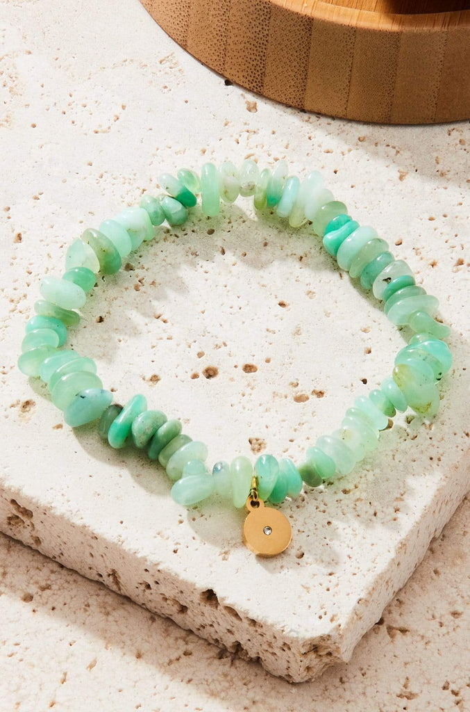 4mm Dainty AAA Natural Chrysoprase Bracelet W/ Sterling Silver or 14k Gold  fill or Solid Accent Anxiety Calming, Emotional Balance - Etsy
